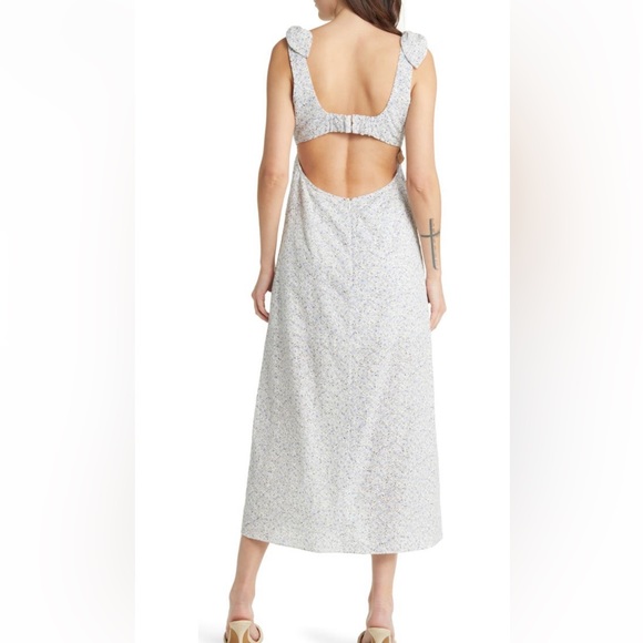 Floret studios tie strap midi dress - Picture 3 of 14